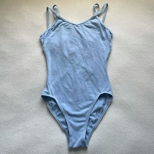Blue Capezio Leotard Size M